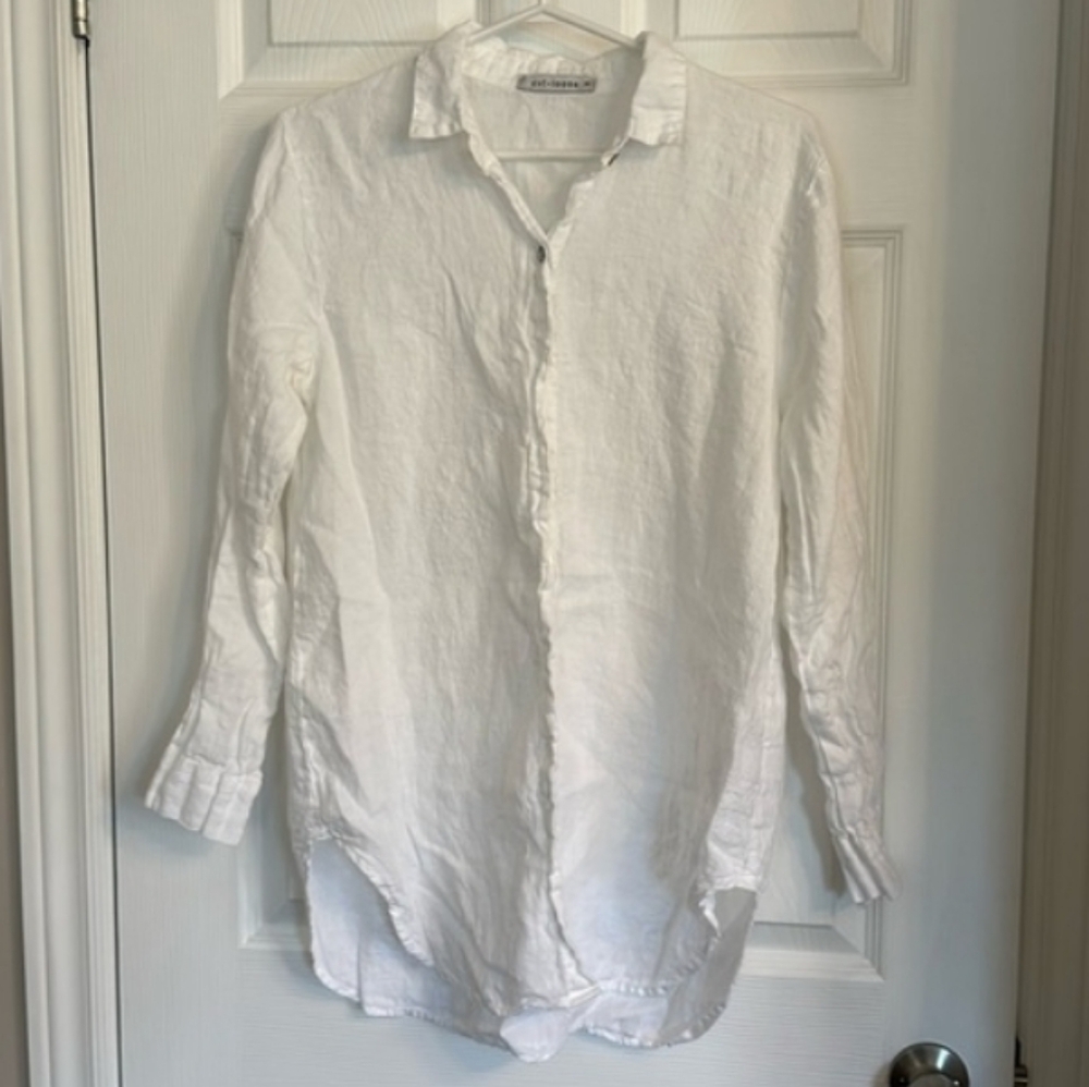 Cut Loose Linen Tunic